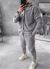 Mens Sweatsuits 2 Piece Sport Tracksuit Jogger Sweat Suits Jogging Outfits