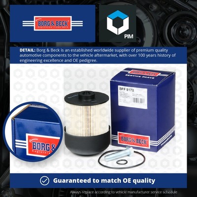 Fuel Filter fits DACIA DUSTER 1.5D 2010 on B&B Genuine Top Quality Guaranteed