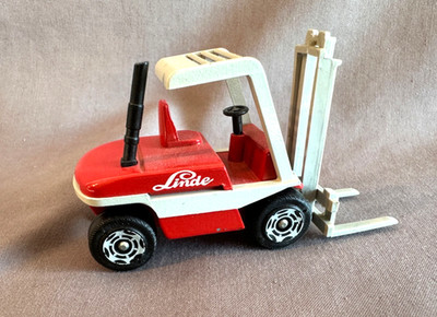RAR! 2 x Staplermodell GAMA 1406 - Linde Gabelstapler 1:55  - 1 x in OVP
