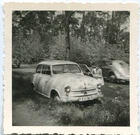 Genuine Photo Car Lloyd 600 Kennz. B-EH 821, VW Beetle, Small Rear Window 1950s