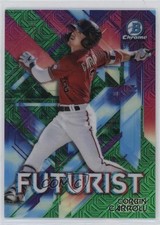 2021 Bowman Futurist Mega Box Green Mojo Refractor 37/99 Corbin Carroll 0a0s