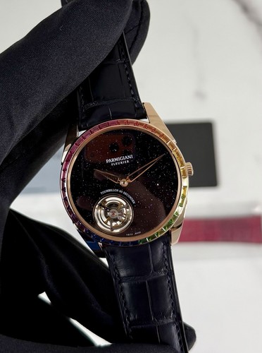 Parmigiani Fleurier Tonda 1950 Tourbillon Moonbow RG 40mm PFH279-1062500-HA3221
