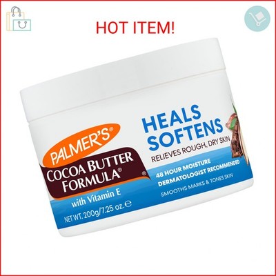 Palmer's Cocoa Butter Formula Daily Skin Therapy Solid Lotion with Vitamin E, Bo