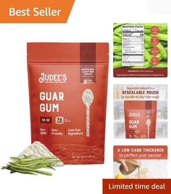 Guar Gum Powder - Low-Carb Keto Friendly - Smooth Ice Cream Texture with Guar...