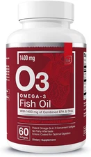 Essential Elements Omega-3 Fish Oil Supplement with EPA & DHA | Fatty Acids for