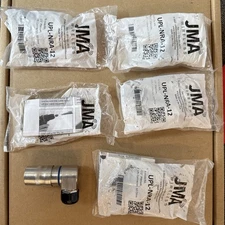JMA UPL-NRA-12 N Male Right Angle Connector for 1/2” Cable lot of 5 