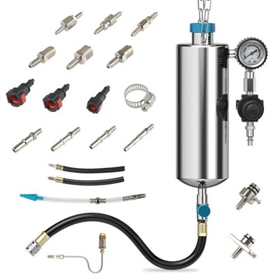 Fuel Injector Cleaner Kit 1000ML Automotive 150PSI Fuel Injector