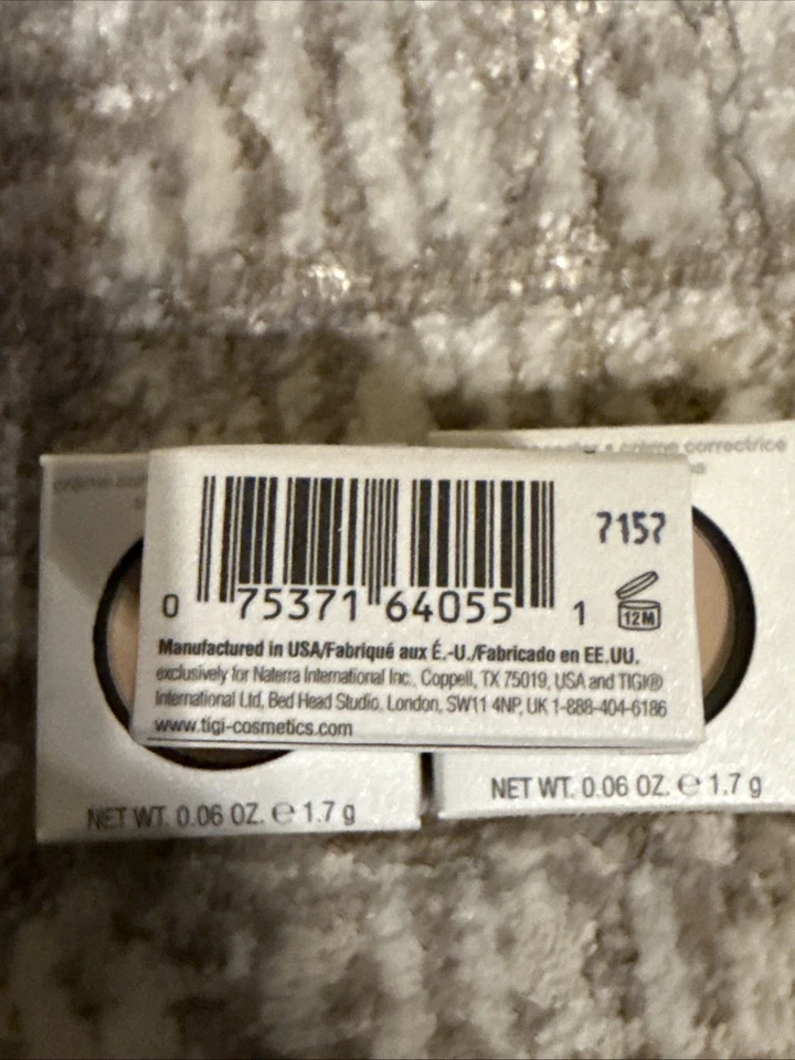 Corrector TIGI Crème Light 64055 - Lote de 3 - Nuevo en Caja - Crema Cobertura Completa Foto 3 de 3