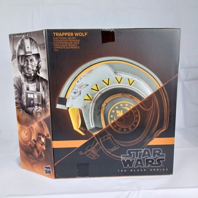 Hasbro Star Wars Black Series Mandalorian TRAPPER WOLF Helmet NEW (READ)