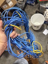 Lot Of 15 RJ45 Cat5e Ethernet LAN Network Cab...