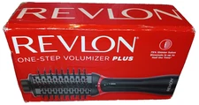 Revlon One-Step Volumizer PLUS Hot Air Brush - Black/Red