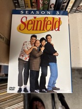 Seinfeld Season 3 DVD 2004 Jerry Seinfeld Julia Louis-Dreyfus Jason Alexander TV