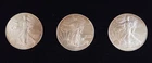 2008 American Silver Eagle 1 Troy Oz. .999 Fine One Dollar ( 3 EACH)