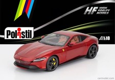 FERRARI - Roma from 2019 ROSSO MAGMA in 1/18 by POLISTIL 18FE02041-WB