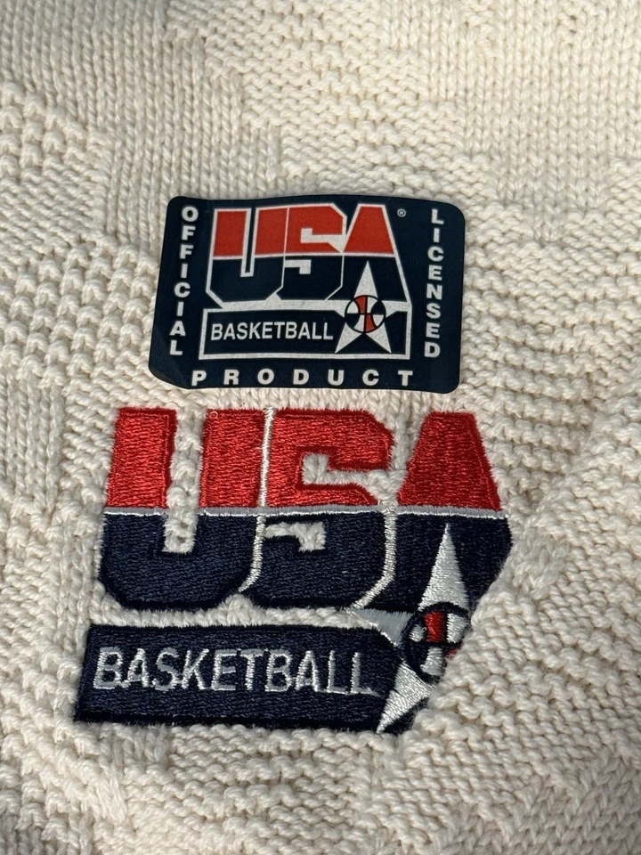 USA Basketball Nutmeg Mills Sweater Men's Size Large New With tags Dream Team - Image 3 of 4