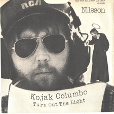 NILSSON-PROMO PICTURE SLEEVE + 45-(KOJAK COLUMBO--PS--PIC--SLV