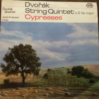 Antonin Dvorak - String Quintet In E Flat Major / Cypresses - Used  - F1177z