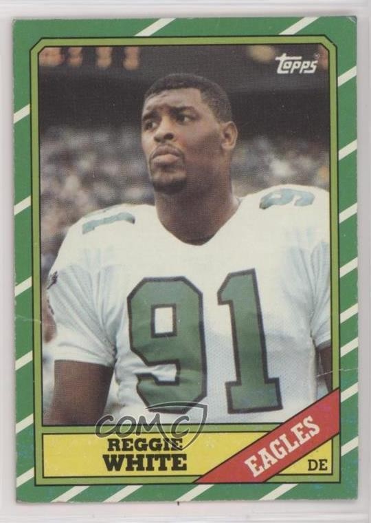 1986 Topps Reggie White #275 HOF 0a4