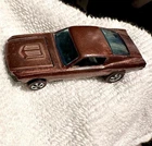 Vintage Hot wheels Redline 1968 COPPER Custom Mustang
