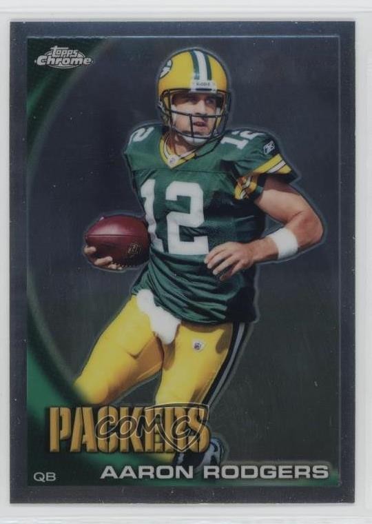 2010 Topps Chrome Aaron Rodgers #C124 0ru6