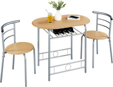 Set Tavolo E 2 Sedie Sala Da Pranzo Cucina Mobili Da Bar Piccoli Spazi Salvaspaz