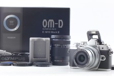 2440shots MINT in Box Olympus OM-D E-M10 Mark III Digital Camera 2Lens JAPAN