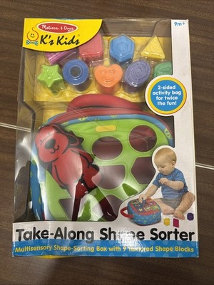 Melissa & Doug - Take Along Shape Sorter Kids Toys