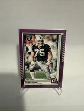 2025 Donruss Purple Press Proof Howie Long Oakland Raiders #75