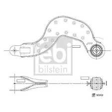 Querlenker hinten für Mercedes GLB X247 | 24306496
