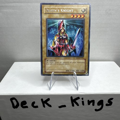 #ad #ad Yu Gi Oh Queen#x27;s Knight EEN EN004 Ultimate Rare Unlimited Near Mint $27.00