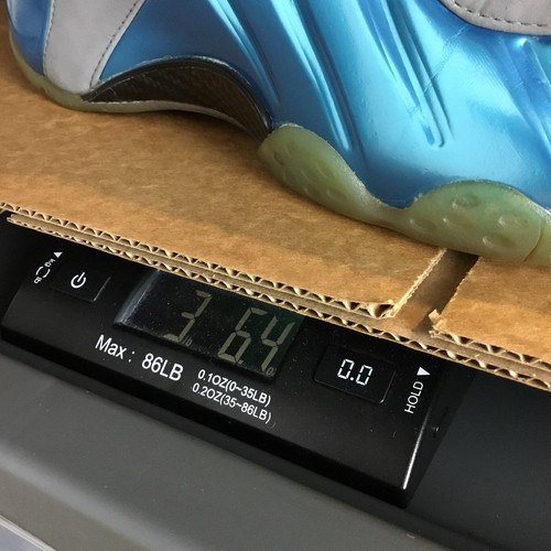 Nike Zoom Sneakers Rookie Dynamic Blu Grigio Penny Uomo 14 Scarpe da Basket 472688 - Foto 15 di 15