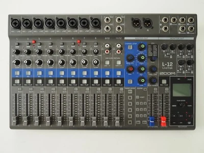 Zoom LiveTrak L-12 Digital Mixer - Image 1 of 4