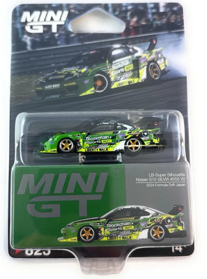 MINI GT Nissan LB-Super Silhouette S15 SILVIA V2 ´24 Formula Drift Japan BLISTER