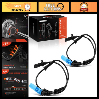 A-Premium ABS Wheel Speed Sensor Compatible with BMW Models - 325xi, 330xi 2001-