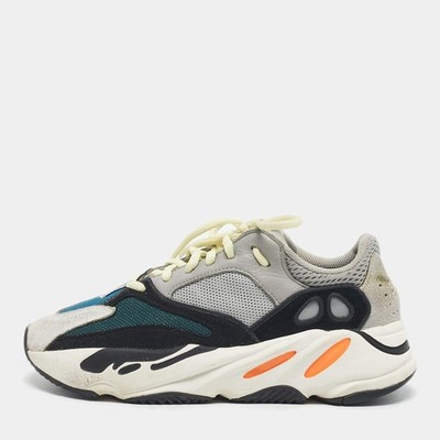 Yeezy x Adidas Multicolor Suede and Mesh Boost 700 Wave Runner Sneaker Gr.40