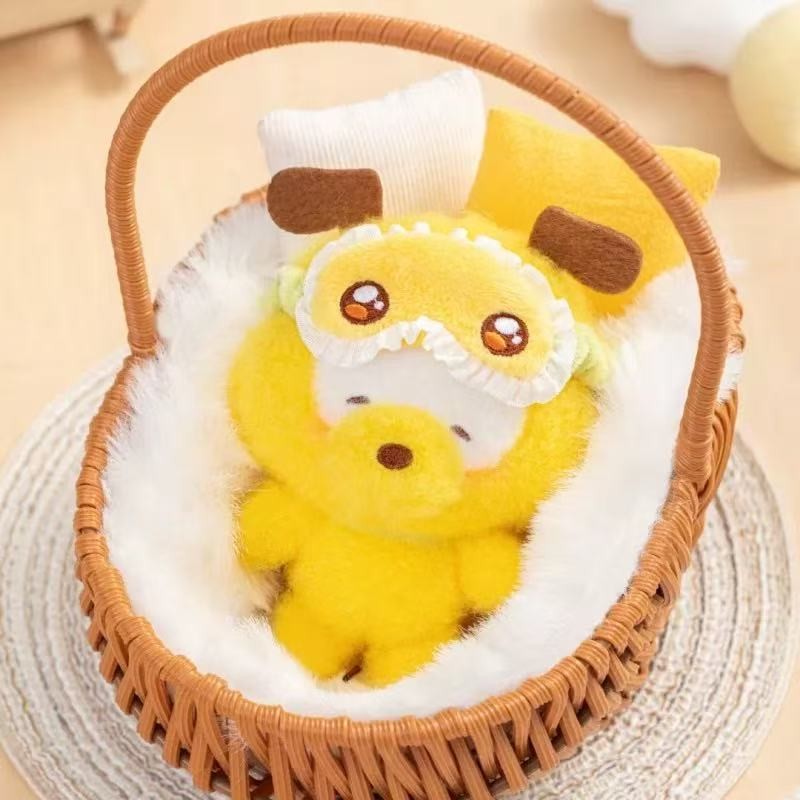 TOPTOY Disney Squinting Sleepwear Series Plush Toy Keychains