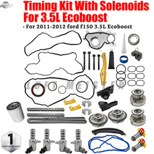 For Ford F-150 3.5L Ecoboost With Solenoids Complete Timing Kit 2011-2012 NEW
