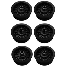 Qty 6: Flat Idler Pulley Fits Troy Bilt Replaces 756-04224