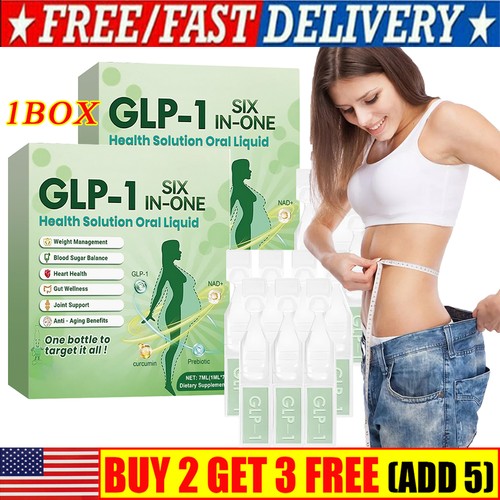 GLP-1 SIX-in-ONE Solution Oral Liquid, 2025 New GLP-1 Oral Solution