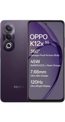 OPPO K12x 5G Unlocked ( 256 GB 8 GB ) || 32 MP | 5100mah ||
