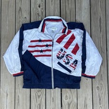 Vintage 1980's lavon Nylon Windbreaker Jacket Size M USA