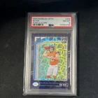 Panini Donruss Optic 2024 Bo Nix #209 Purple Scope Prizm Rated Rookie PSA 8