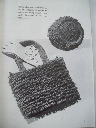 Vtg Lily Design Book No 211 Knit & Crochet Rug Yarn Pattern Book Potholders Baby - Picture 2 of 8