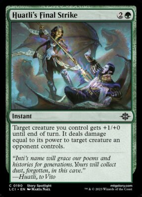 Huatli's Final Strike - Foil x1 - The Lost Caverns of Ixalan - NM-Mint, English 