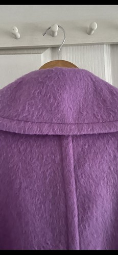 River Island Oversize Purple Coat Size 10 BNWT - Picture 5 of 13