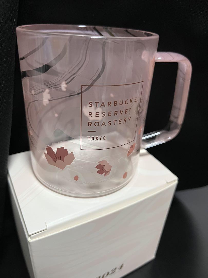 STARBUCKS Reserve / 白鯨 Starbucks Reserve Sakura 2025 Gold Bottom Handle Glass Mu