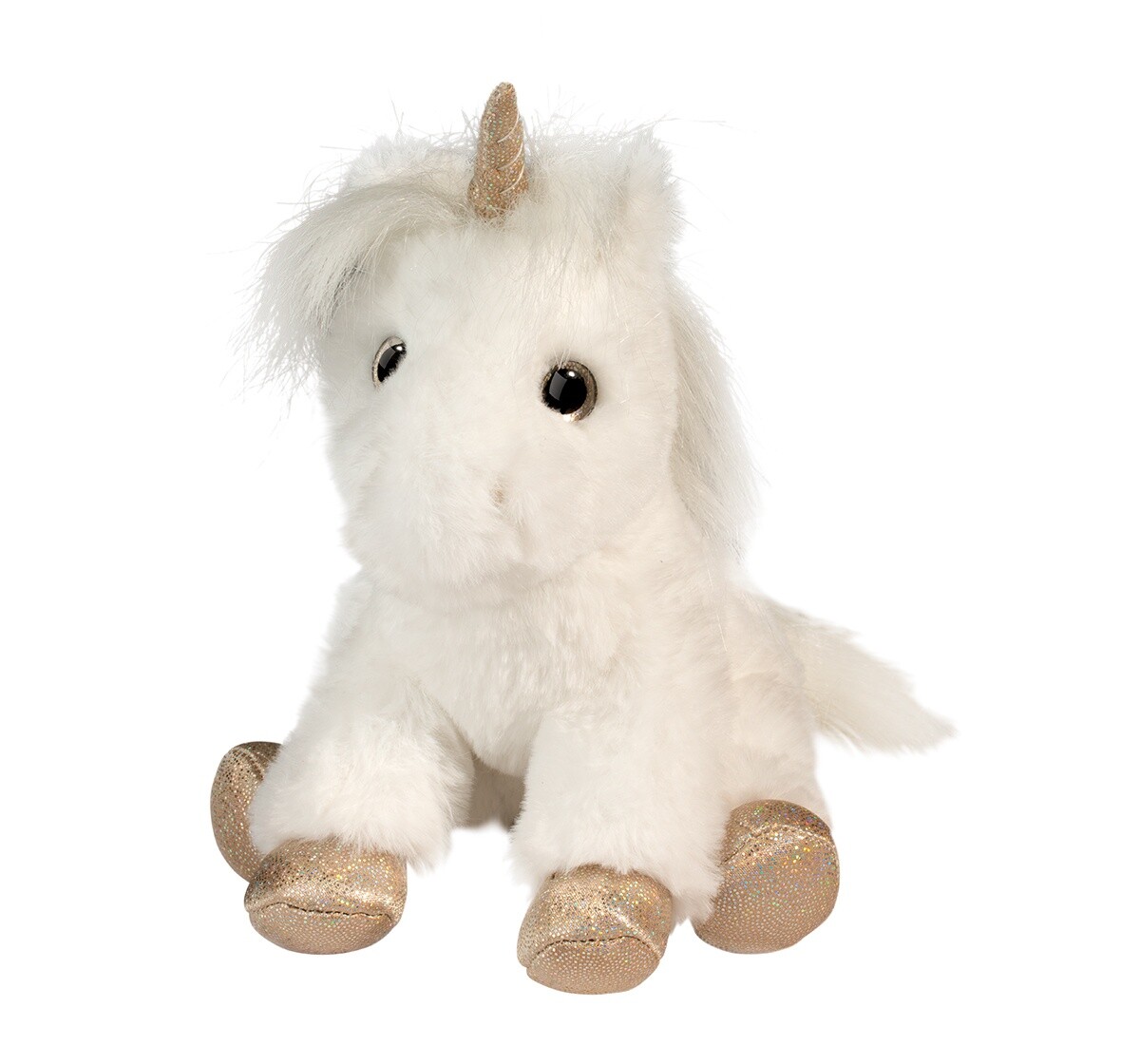 Douglas Cuddle Toys Элоди Белый Единорог Мини-мягкое плюшевое чучело 6 3090₽