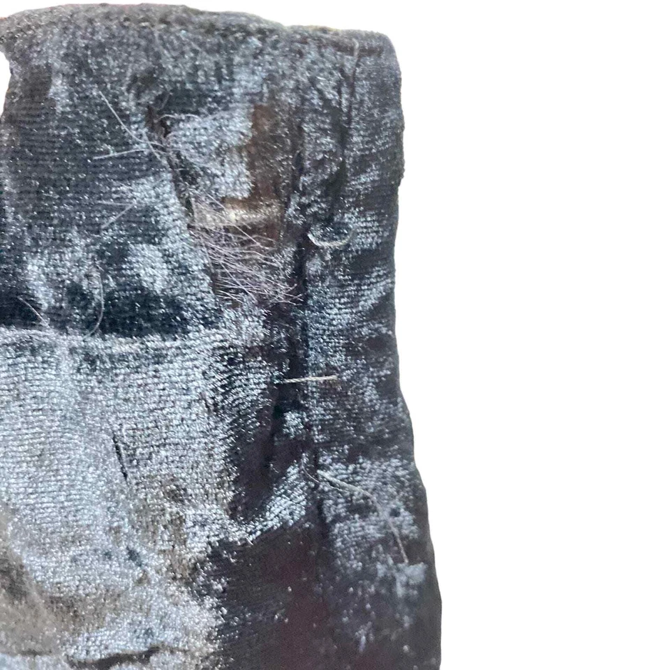 Gucci Velvet Over the Knee Stiletto Boots Sz 7.5  - Image 4 of 4