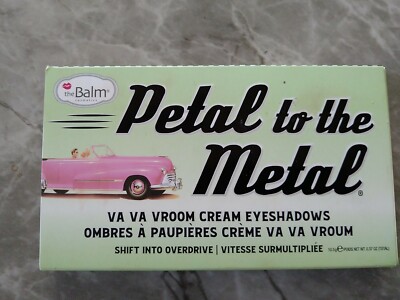 theBalm Petal to the Metal Va Va Vroom Cream Eyeshadow Palette OVERDRIVE 10,5g