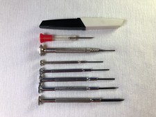 Lot of 8 Precision Flathead Screwdrivers 3mm ...